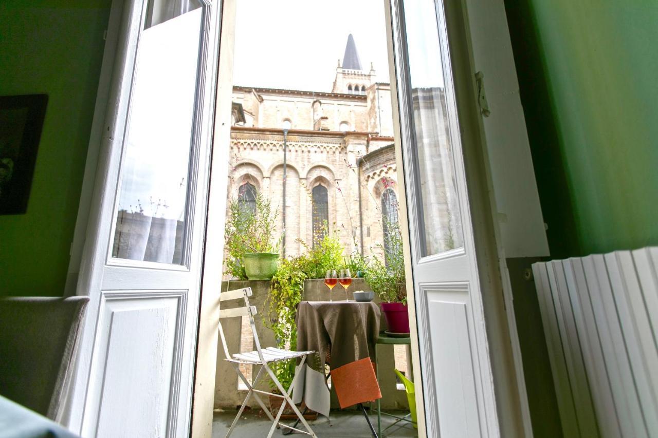 Il Balcone Dell'Angiol D 'Or Apartment Parma Luaran gambar